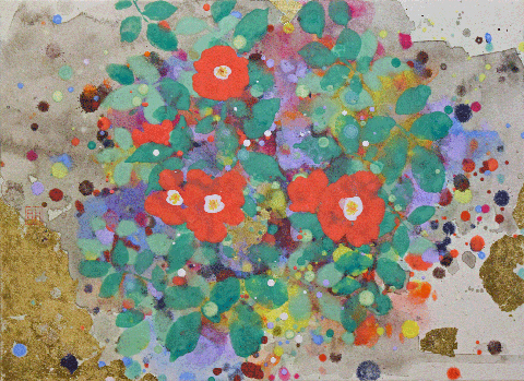 また薔薇が咲く